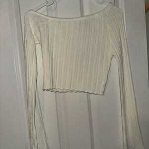 Princess Polly Santorini Knit Top Ivory